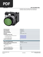 Data Sheet 3SU1100-0AB40-1BA0: Actuator