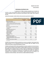 Programa Economico 2021 y Presupuesto de Egresos Alejandra Arana