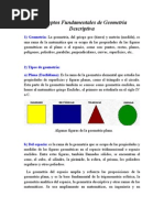 Conceptos Fundamentales de Geometria