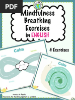 Mindfulness Breathing Exercises: English