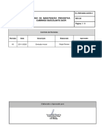 Plano de Manutenção