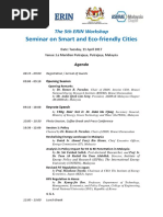 Agenda 5th ERIN WS in Putrajaya Rev4