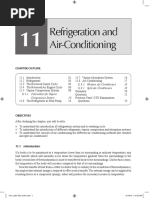 Refrigeration and Air-Conditioning: Chapter Outline