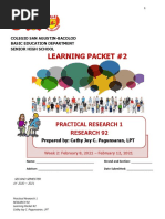 PR 1 - LP2 - Week 2