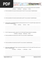 Titrations 2: © WWW - CHEMSHEETS.co - Uk 22-May-2018 Chemsheets GCSE 1106