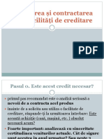 Etape - Faciltate de Creditare