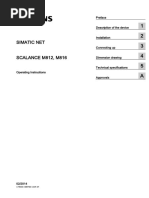 SCALANCE M812 M816 Operating Instructions 2014 02