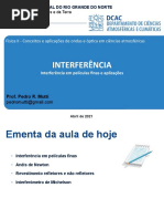 Tema 14 - Películas Finas e Interferômetro de Michelson