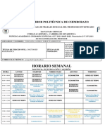 Horario - Académico - Estadistica 2021 2022