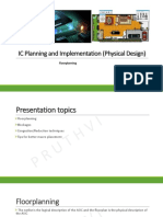 IC Planning and Implementation (Physical Design) : Floorplanning