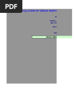 Calculation of Crack Width As Per Is:456-2000