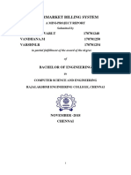 Toaz - Info Supermarket Billing System PR