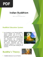 Indian Buddhism: Teacher II Matina Central Elementary School