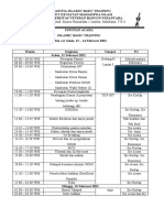 Bismillah Susunan Acara IBT 2022