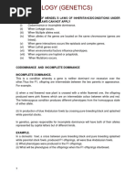 S5 BIO (GENETICS) Part 1A