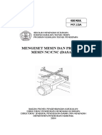 Mengeset Mesin Dan Program CNC