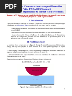 TP Contact Abaqus Etu 21 22