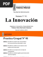 Semana 1 - Innovación y Emprendedurismo