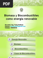 Biomasa y Biocombustibles Como Energia Renovable