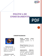 Politica de Endeudamiento