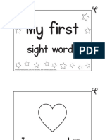 Pre Primer Sight Words Sentences