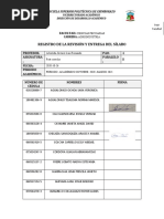 REGISTRO DE LA REVISIÓN Y ENTREGA DEL SÍLABO Post - Cosecha 4B