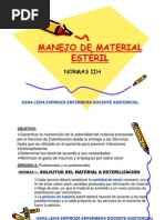 MANEJO DE MATERIAL ESTÉRIL Clase 4 - SIN FOTO (Compatibility Mode)