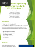 IEC Standards 60598 Part A PPT Presentation