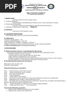 A. Content Standards B. Performance Standards C. Learning Competencies/ Objectives. En4G-Iif-6