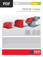 RS/M BLU Series: Technical Data Leafl Et