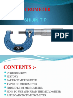 Presentation On Micrometer