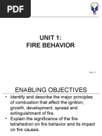 Unit 1: Fire Behavior: Slide 1-1