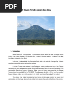 Mt. Bulusan: An Active Volcano Case Study