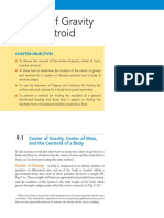 Center of Gravity and Centroid: Chapter Objectives