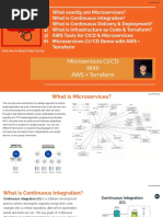 Microservices CI/CD With AWS + Terraform: Click Here To Watch Video Tutorial