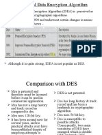 International Data Encryption Algorithm (IDEA) Is Perceived As