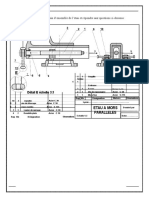 Détail E Échelle 3:1: APLICATION: Observer Le Dessin D'ensemble de L'étau Et Répondre Aux Questions Ci-Dessous