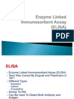 Enzyme Linked Immunosorbent Assay (ELISA)