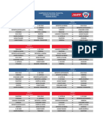 Fixture Primera Division 2022