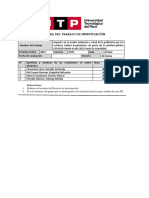 Trabajo de Investigacion Individuo y Medio Ambiente - Borrador