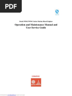 Operation and Maintenance Manual and User Service Guide: Deutz WP6C/WP4C Series Marine Diesel Engines