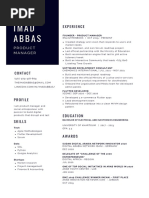 Imad Abbas - Resume