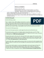 Study Unit 10: Judicial Authority: 7.1 Definition of Judicial Authority