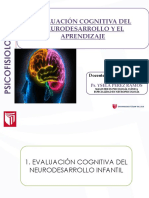 Neuropsicología - Sesión 8 - Evaluación Cognitiva Del Neurodesarrollo y El Aprendizaje