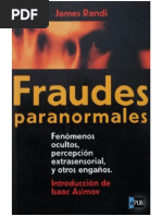 Fraudes Paranormales de James Randi