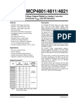 8/10/12-Bit Voltage Output Digital-to-Analog Converter With Internal V and SPI Interface