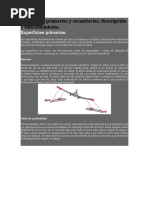 Superficies de Control Primarias y Secundarias