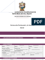 Declaracion Inicial Simplificado 2021 2024