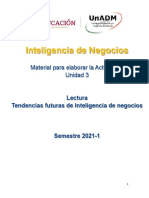 Tendencias Futuras de La Inteligencia de Negocios