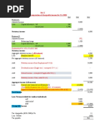 Individual Chargeable Income (Section 4a To 4d) Tax Computation Format